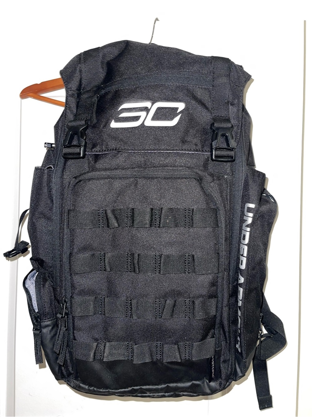 Black Men's Multi-Pocket Backpack Lot
